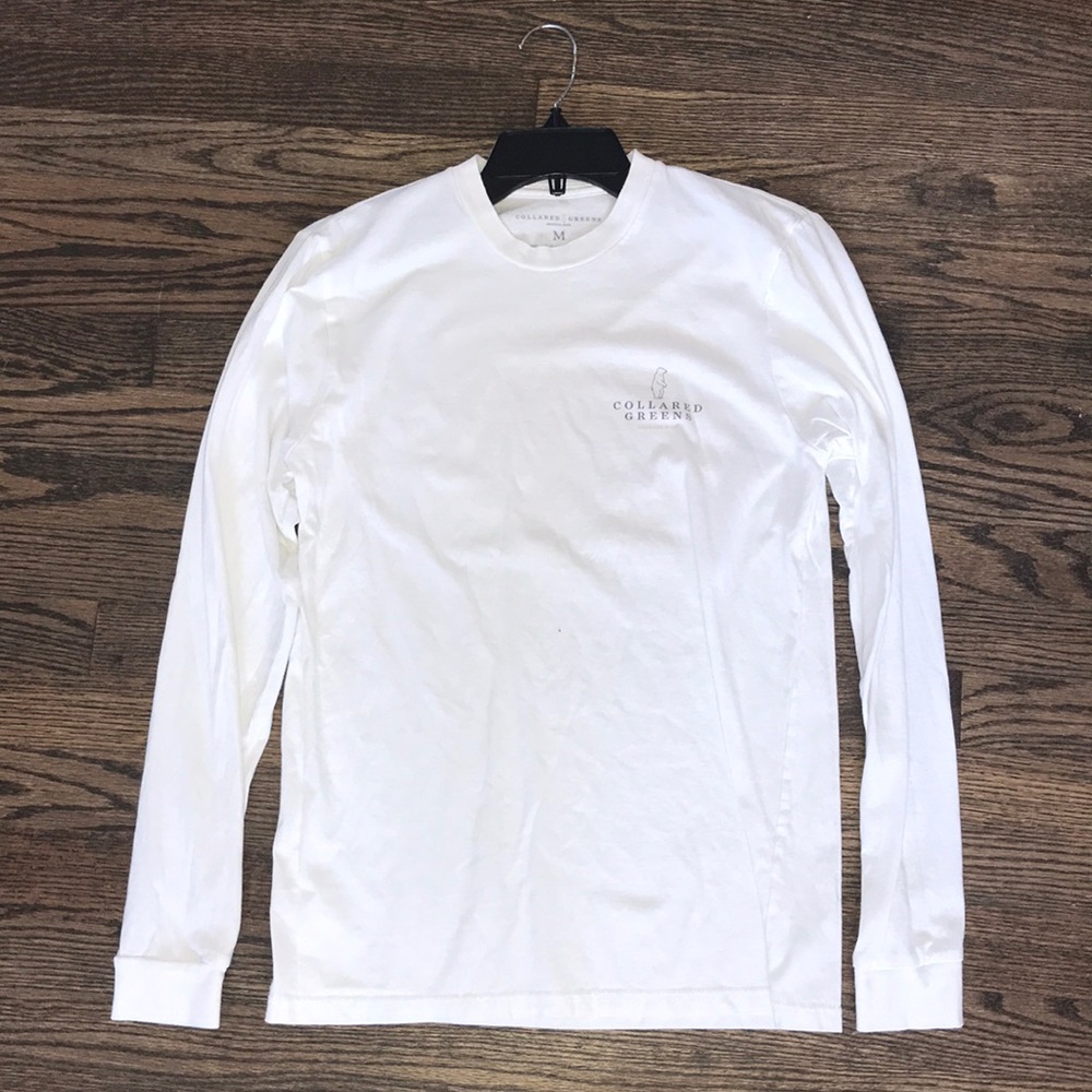 White long Sleeve with Deer antlers on back